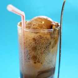Root Beer Ice Cream Float