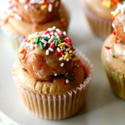 Coffee & Donut Cupcakes