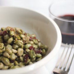 Delicious Ham and Beans with Mint!