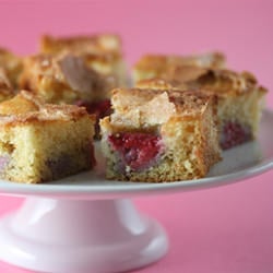 Raspberry Buttermilk Cake