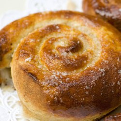 Stuffed Pretzel Roll