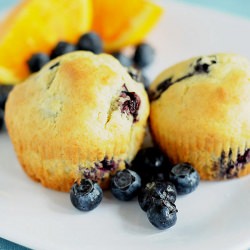 Blueberry Sunrise Muffins