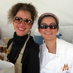 Nancy Silverton and Dahlia Narvaez