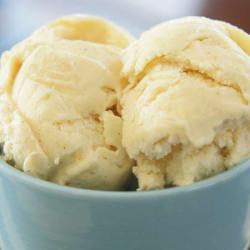 Honey Peach Ice Cream