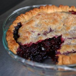 Marion Berry Pie w/ Disaronno Liqueur