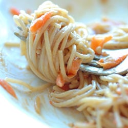 Peanut Sesame Spaghetti