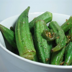 Sauteed Okra with Jalapenos