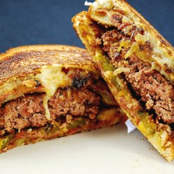The Double Grilled Cheese Burger