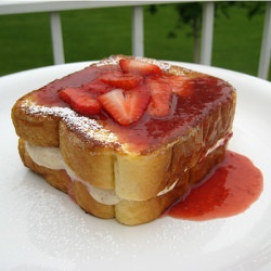 Strawberry Stuffed French Toast