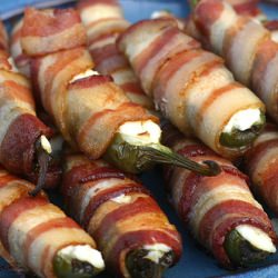 Bacon Wrapped Poppers