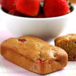 Fat Free Mango Strawberry Quick Bread