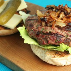 Barbecued Hamburgers