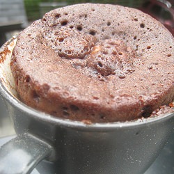 Chocolate Cake in a Cup