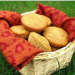 Banana Orange Pecan Muffins