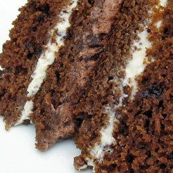 Chocolate Dappled Pumpkin Cake