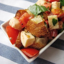 Panzanella with Mozzarella