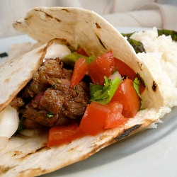 Steak Fajitas with Pico de Gallo
