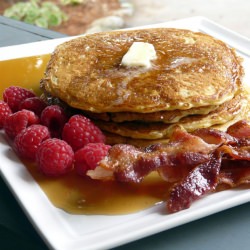 Buttermilk Oatmeal Pancakes
