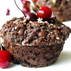 Chocolate Cherry Muffins