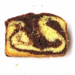 Rum Scented Marble Cake