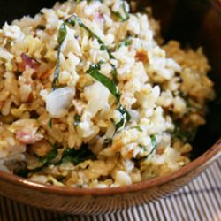 Bacon and Shiso Fried Rice
