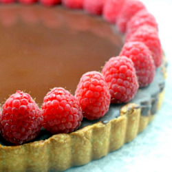 Chocolate Marble Bakewell Tart