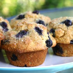 Blueberry Corn Muffins