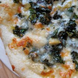 Kale & Roasted Garlic Pizza