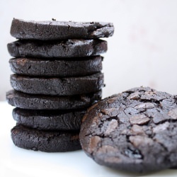 Double Chocolate Cherry Cookies