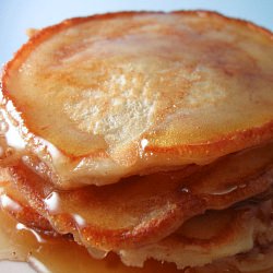 Pancakes and Homemade Syrup