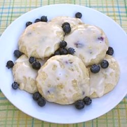 Lemon Blueberry Cookies