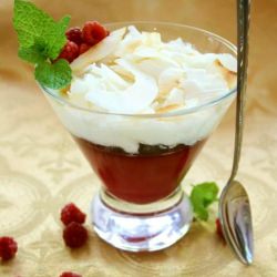Raspberry-Ginger Parfaits