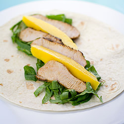 Cajun Turkey & Mango Tortilla Wraps