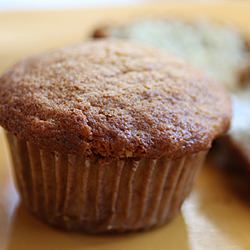 Roasted Banana Muffins