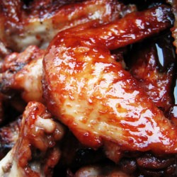 Sticky Hoisin Roast Chicken Wings