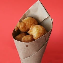 Buffalo Popcorn Chicken Bites