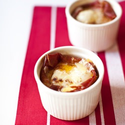 Jamón and Manchego Baked Eggs