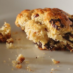 Chocolate Cherry Scones