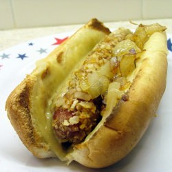 Pretzel Coated Hot Dogs