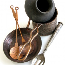 Pots & Pans with Old World Charm