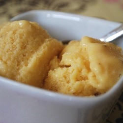 Frozen Peach Yoghurt
