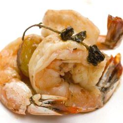 Roasted Shrimp with Tomato Vinegar