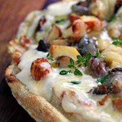 Funghi Grilled Pizza