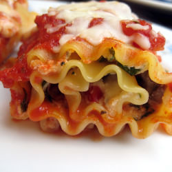 Vegetable Lasagna Rolls