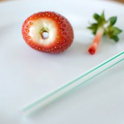Hulling Strawberries