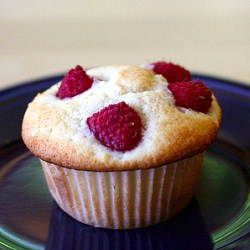 Lemon Sugar Raspberry Muffins