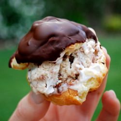 Ice Cream Cream Puffs