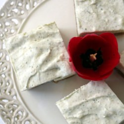 Lemon Myrtle Cheesecake Slice