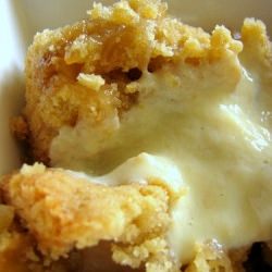 Apple Crumble with Vanilla Custard