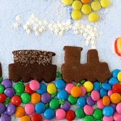 Brownie Roll-out Cookies